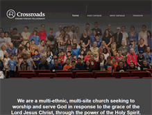 Tablet Screenshot of crossroadspres.com