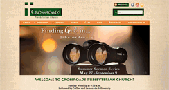 Desktop Screenshot of crossroadspres.org